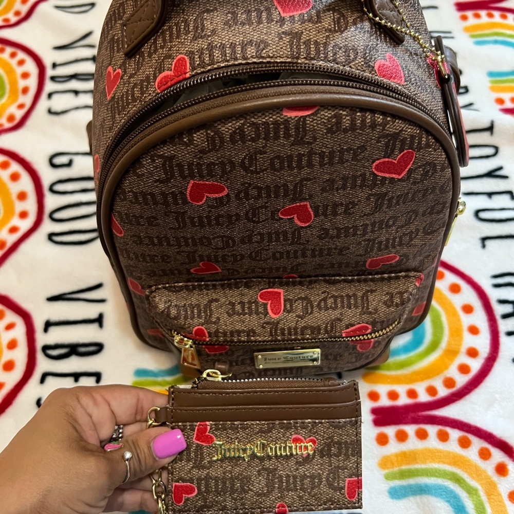 Juicy couture mini backpack